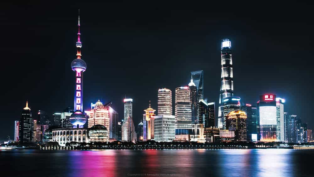 上海夜景图片超清壁纸图片