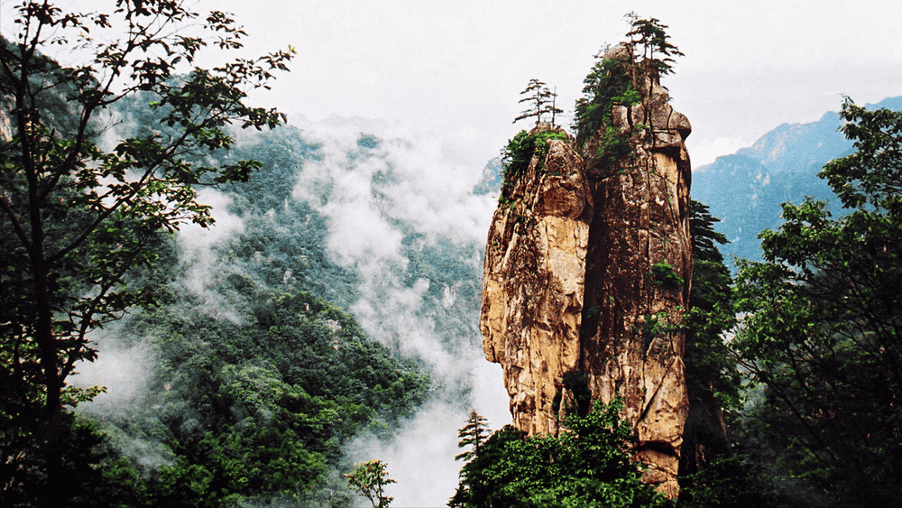 平顶山尧山风景区图片