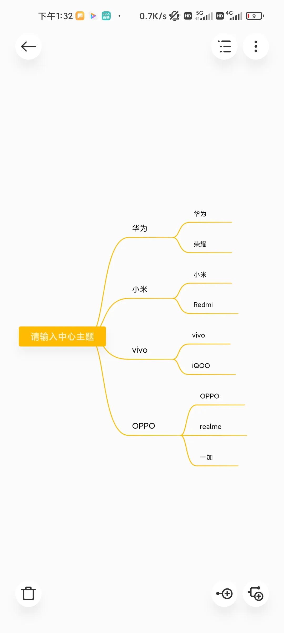 小米企业文化思维导图图片