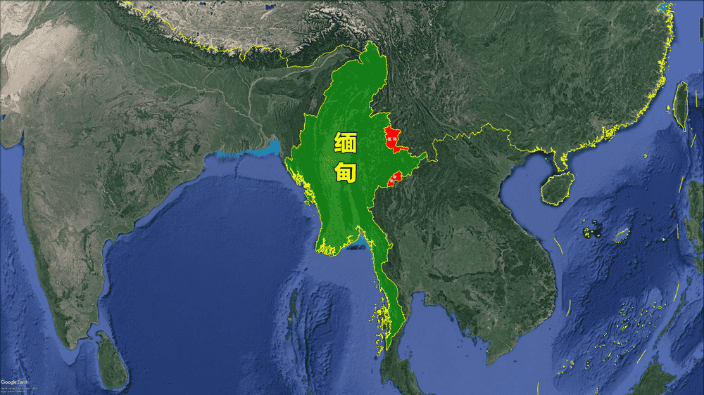 缅甸北部瓦邦地区图片
