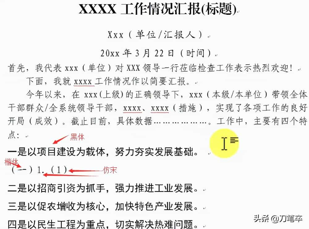 公文材料格式的重要性規範公文格式的重要性