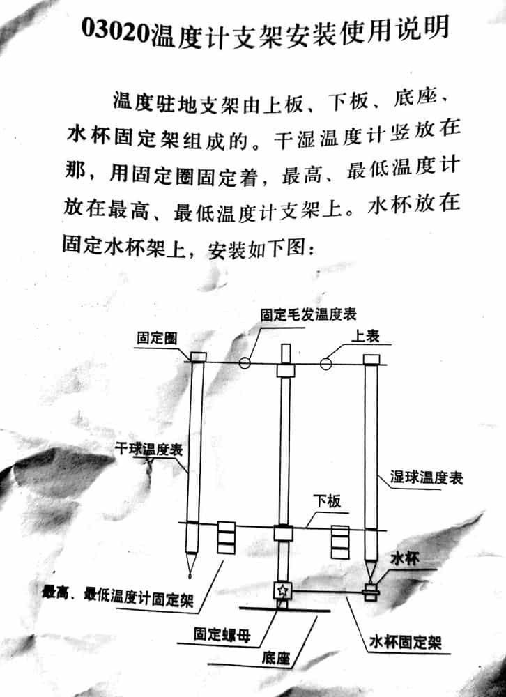 干湿温度计原理图片