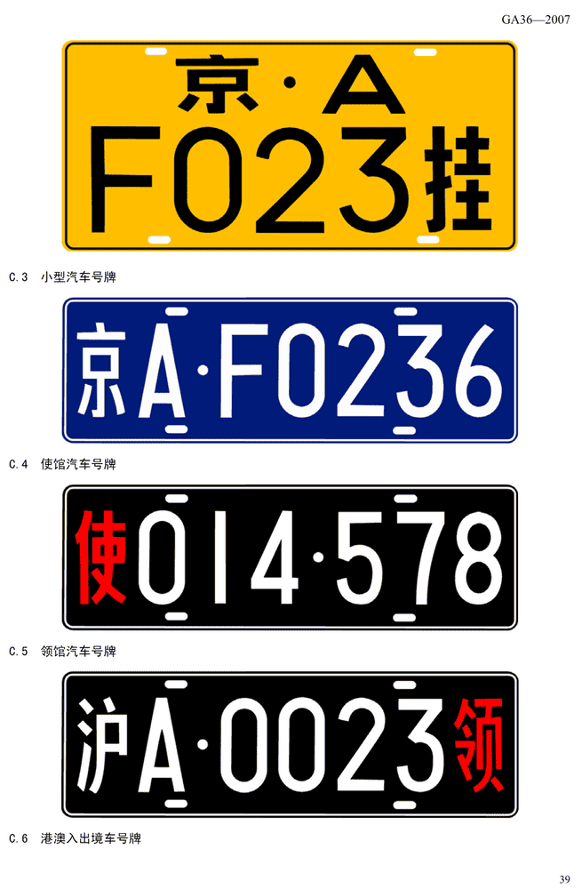 细数关于车牌你不知道的那些小事 车牌是怎么办的 情书号