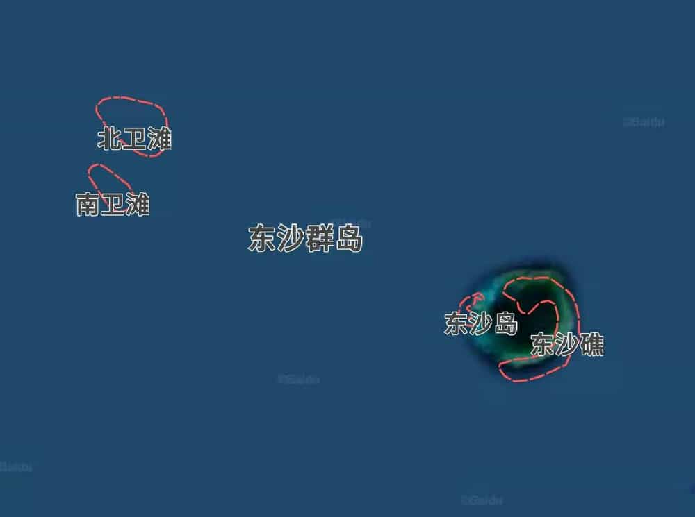 中国南海上的四大群岛中国南海四大群岛是哪些