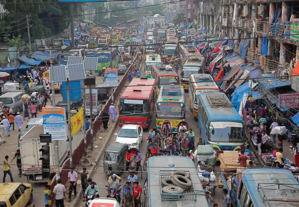 孟加拉国达卡街景图片